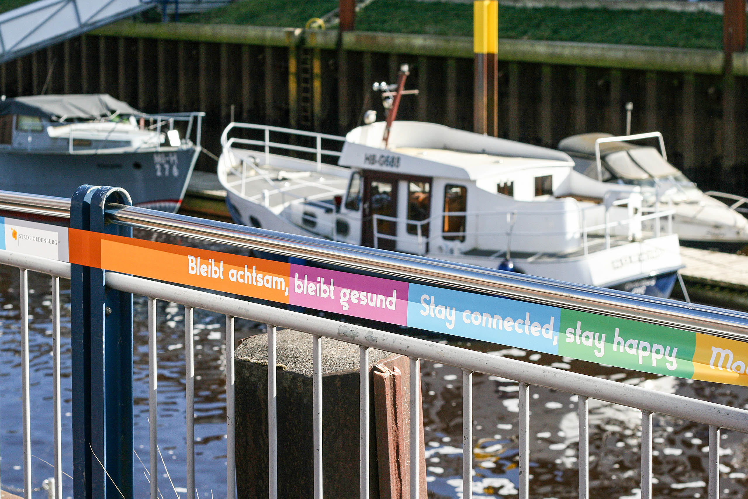 Installation + Kampagne. Robert Hoffmann-Lohse, #wachtsambleiben