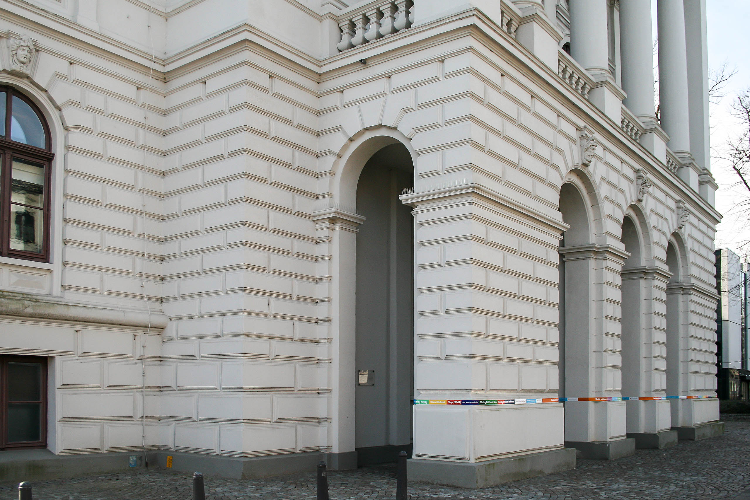 Installation + Kampagne. Robert Hoffmann-Lohse, #wachtsambleiben
