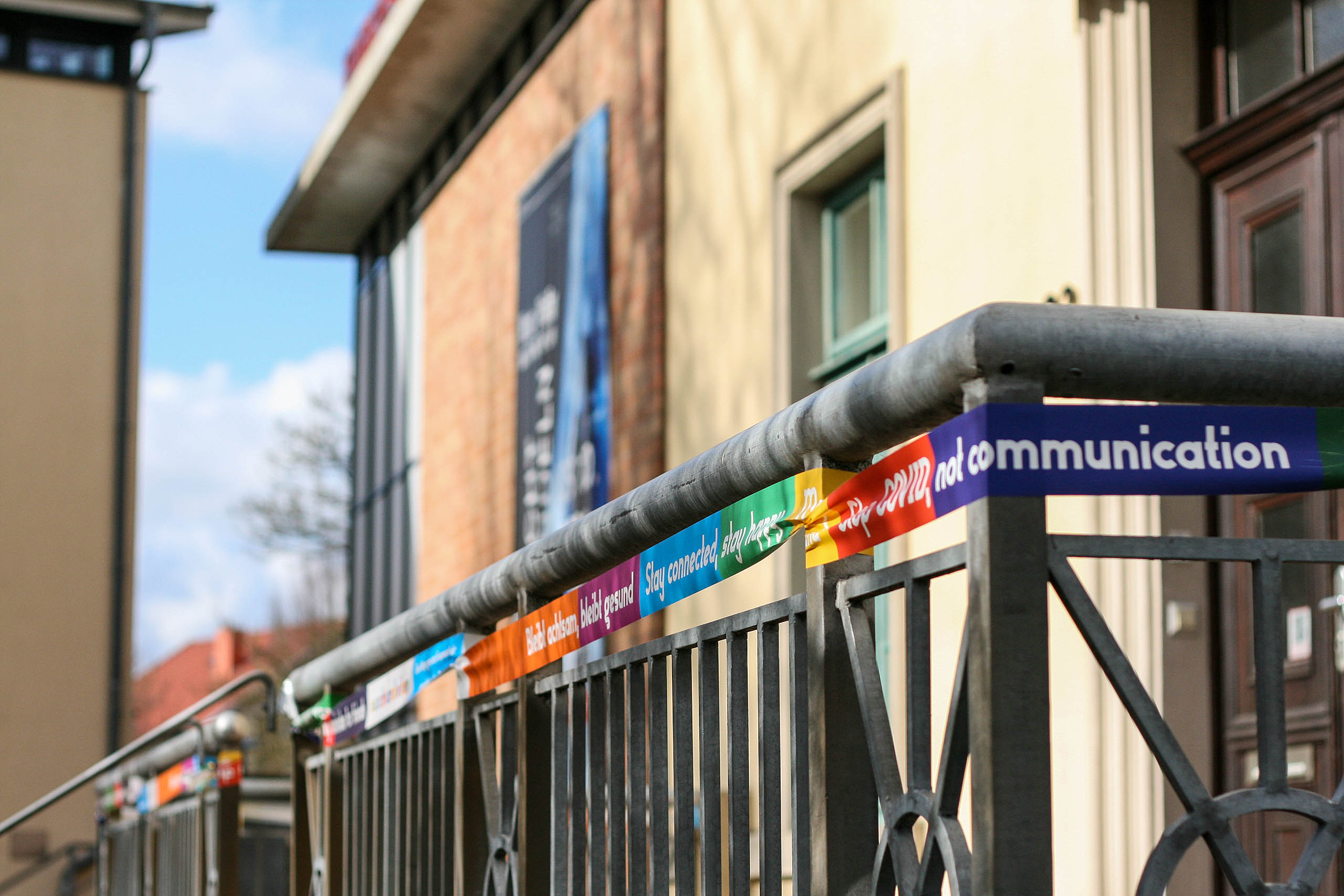 Installation + Kampagne. Robert Hoffmann-Lohse, #wachtsambleiben