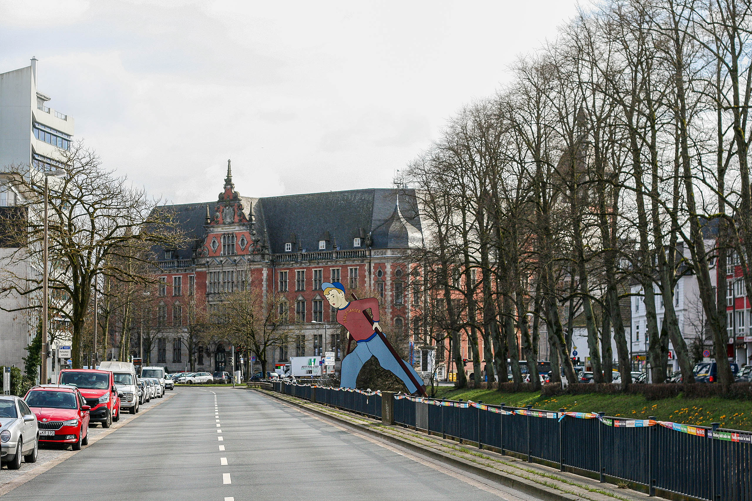 Installation + Kampagne. Robert Hoffmann-Lohse, #wachtsambleiben