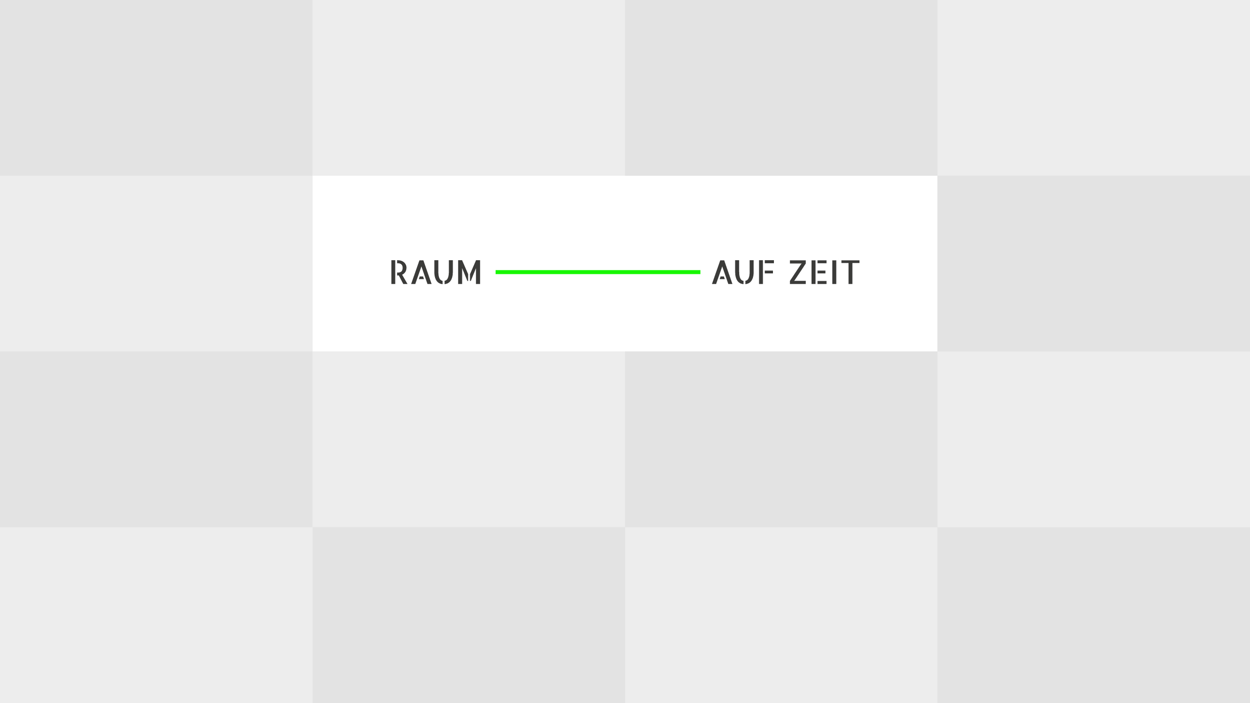 Branding + Logo Designsystem Raum auf Zeit Oldenburg, RAZ 2020