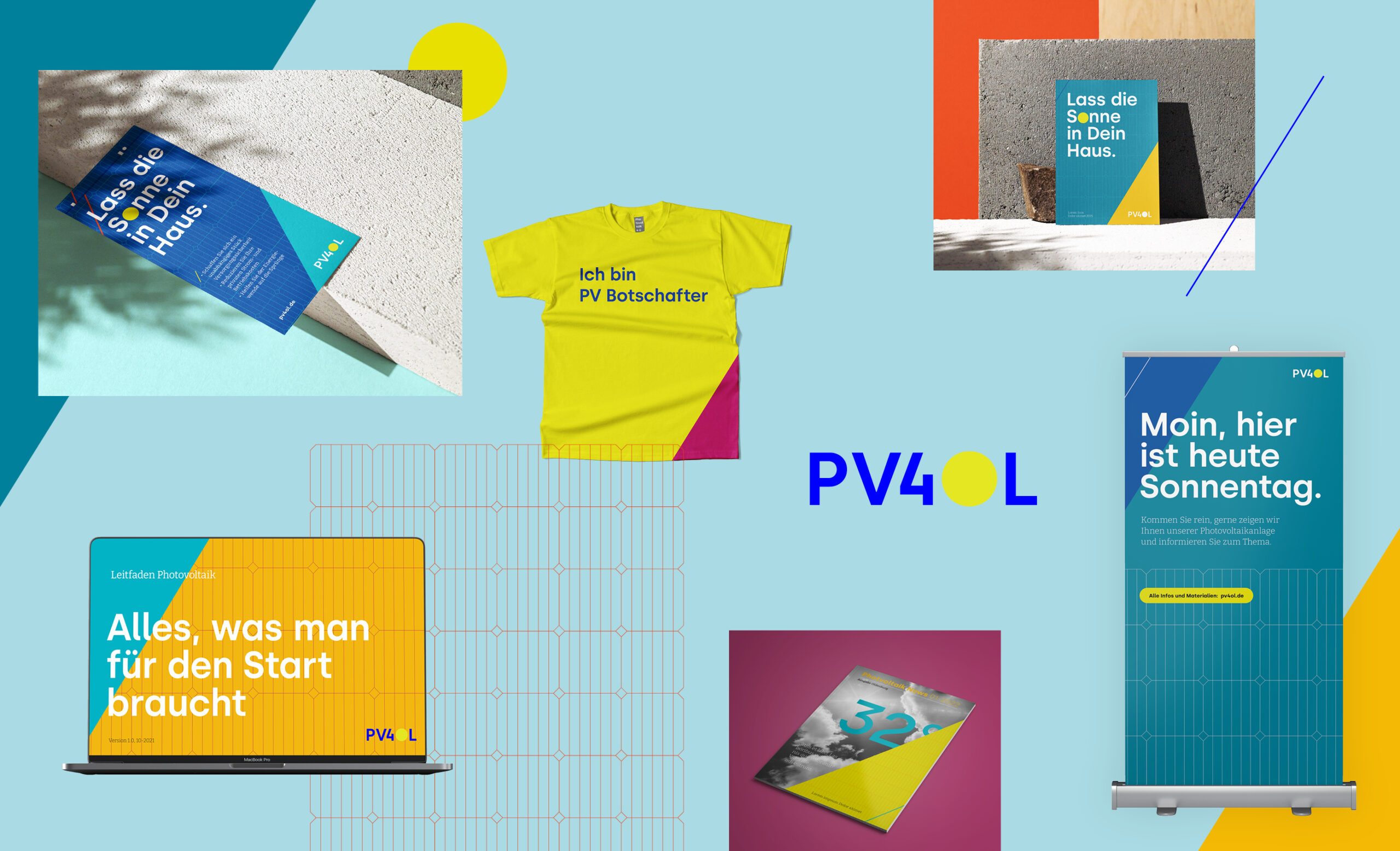 Installation + Kampagne. Robert Hoffmann-Lohse, #wachtsambleiben